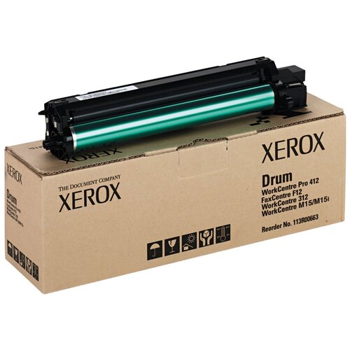 Фотобарабан Xerox 113R00663/113R00506, 1 шт. картридж xerox 106r00586 для xerox faxcentre f12 xerox workcentre 312 m15 m15i pro 412