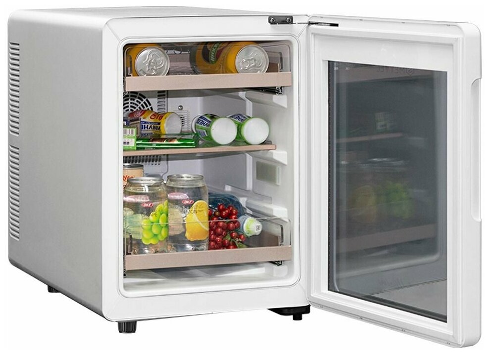 Холодильник для косметики и напитков Meyvel MD35-White (Мини-холодильник) - фотография № 5