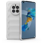 Противоударный чехол Flexible Case для Huawei Mate 50 белый - изображение