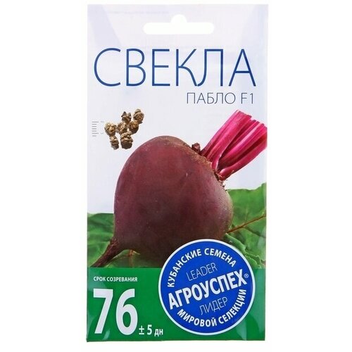 Семена Свекла Агроуспех, Пабло ранняя, 0,5 г 8 упаковок