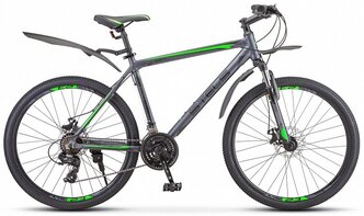 Горный (MTB) велосипед STELS Navigator 620 MD 26 V010 (2018) антрацитовый 19" (требует финальной сборки)