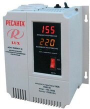 Однофазный стабилизатор напряжения Ресанта АСН-1500Н/1-Ц LUX