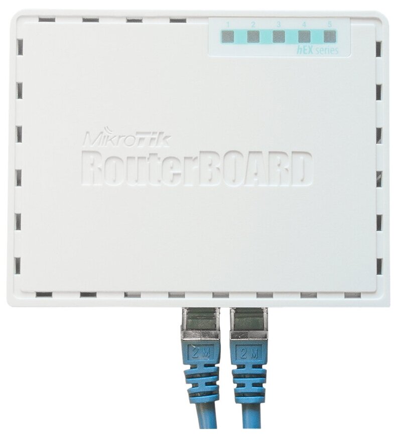 Маршрутизатор MikroTik RB750GR3 4xLAN LAN USB белый - фото №4