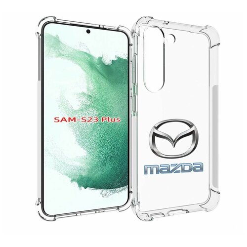 Чехол MyPads mazda-мазда-4 мужской для Samsung Galaxy S23 Plus + задняя-панель-накладка-бампер