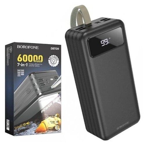 Внешний аккумулятор Borofone 60000 DBT09 черный 3890₽