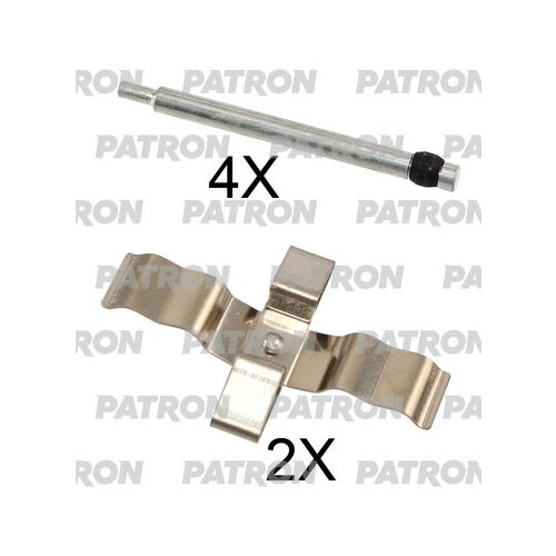 Монтажный комплект тормозных колодок PATRON PSRK1230