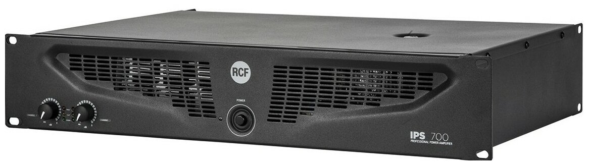 RCF IPS 700 (12135087) Усилитель мощности, класс AB, 2 x 250 Вт RMS/4 Ома, 2 x 150 Вт RMS/8 Ом.