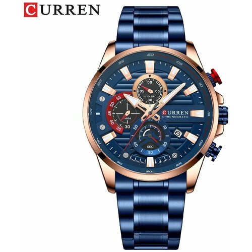 фото Наручные часы curren, золотой