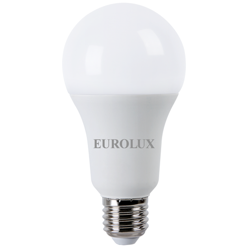 фото Лампа светодиодная eurolux 76/2/21, e27, a70, 20вт, 2700 к
