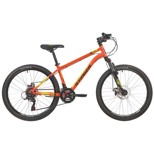 Горный MTB велосипед Stinger Element EVO 24 2020 оранжевый 12 требует финальной сборки 2338600₽