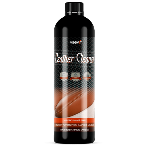 Megvit Очиститель кожи салона автомобиля Leather Cleaner, 0.5 л, 0.535 кг