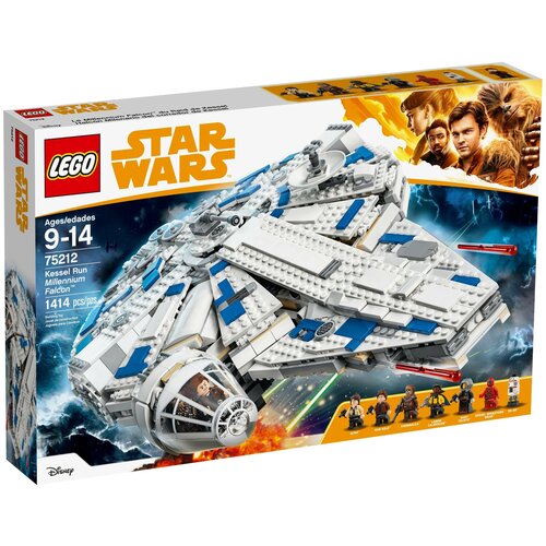 Конструктор LEGO Star Wars 75212 Сокол Тысячелетия на Дуге Кесселя, 1414 дет. планета конструкторов конструктор star wars звёздные войны сокол тысячелетия летающий корабль 1355 деталей