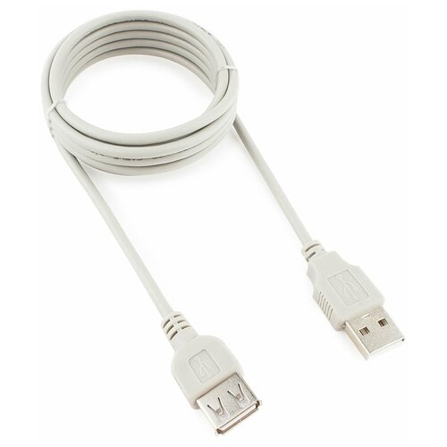 Gembird Cablexpert CC-USB2-AMAF-6B USB 2.0 кабель удлинительный 1.8м AM AF ,черный, пакет