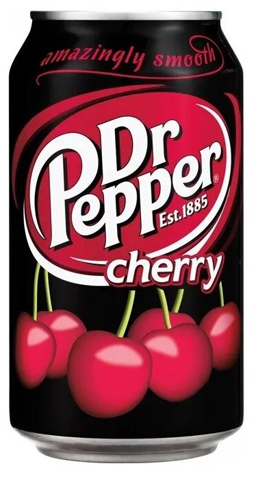 Газированный напиток Dr Pepper Cherry со вкусом вишни (США), 355 мл (6 шт) - фотография № 3