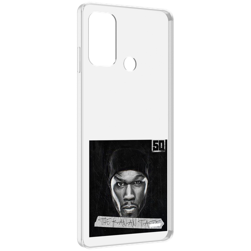 Чехол MyPads 50 Cent - The Kanan Tape для ZTE Blade A52 задняя-панель-накладка-бампер