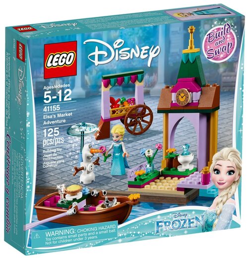 Конструктор LEGO Disney Princess 41155 Приключения Эльзы на рынке, 125 дет.