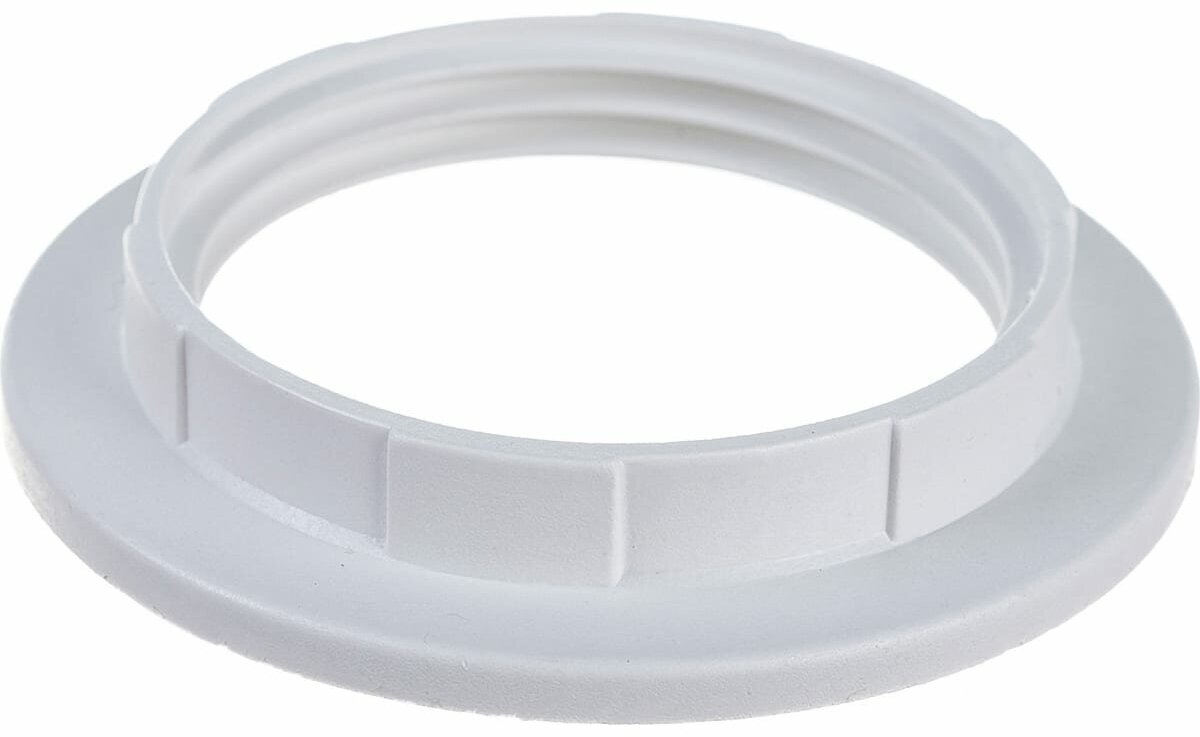 ЭРА Кольцо для патрона E27, пластик, белое (50/1000/9000) - фотография № 4