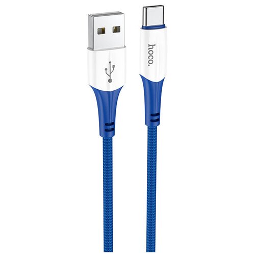 Кабель HOCO X70 Ferry charging data cable for Type-C 1M, 3.0А, blue