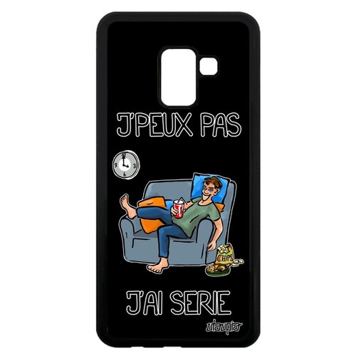 фото Чехол для мобильного galaxy a8 2018, "не могу - у меня сериал!" юмор фильм utaupia