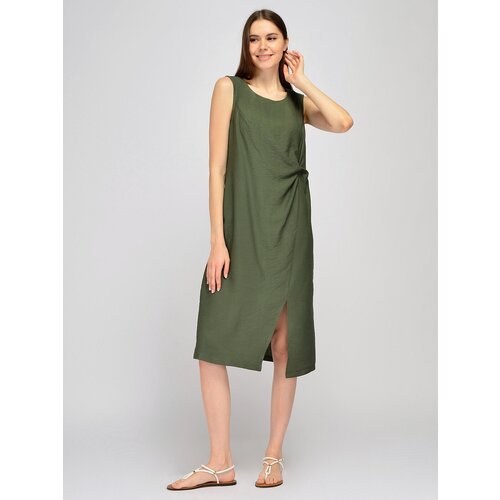платье viserdi размер 56 зеленый Платье Viserdi, размер 56, хаки