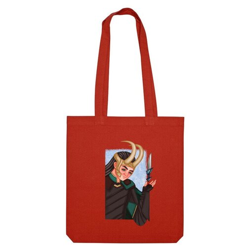 фото Сумка шоппер us basic, красный