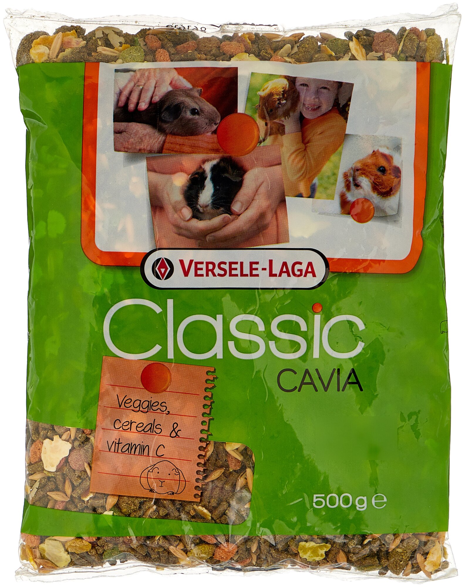 Versele-Laga Classic Cavia полноценный корм для морских свинок, 500гр.