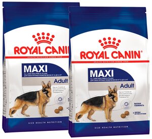 ROYAL CANIN MAXI ADULT для взрослых собак крупных пород (15 + 15 кг)