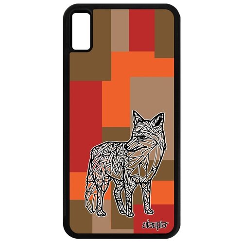 фото Чехол для телефона apple iphone xs max, "лиса" хитрая хищник utaupia