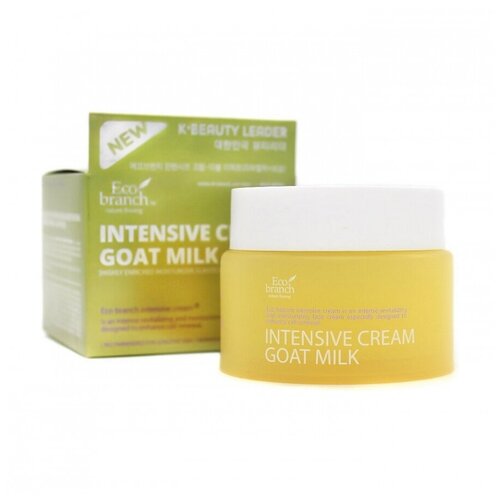 Eco Branch Intensive Cream Goat Milk (Ver.3) Крем для лица с козьим молоком 100 мл. Корея