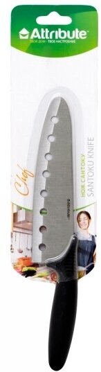 Нож сантоку Attribute Knife Chef AKC026 16см - фото №8