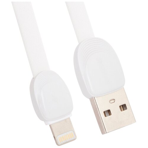 Кабель Remax Shell USB - Apple Lightning (RC-040i), 1 м, 1 шт., белый