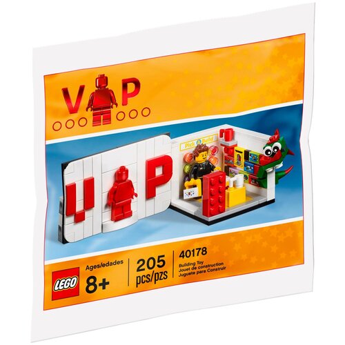 Конструктор LEGO Promotional 40178 эксклюзивный VIP-набор, 205 дет. replacement 200w 210w 220w projector lamp bulb p vip 180 0 8 e20 8 p vip 190 0 8 e20 8 p vip 230 0 8 e20 8 p vip 240 0 8 e20 8