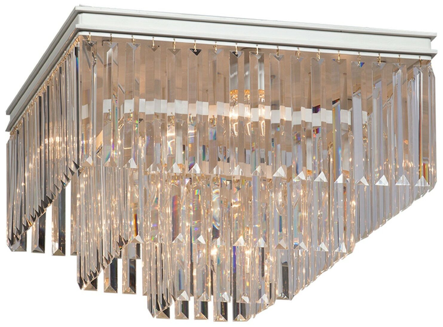 Потолочная люстра хрусталь V5160-1/4+4+1PL — фото 1