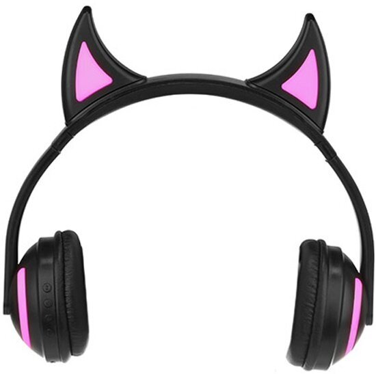 Беспроводные наушники Qumo Party Cat, black - фото №12