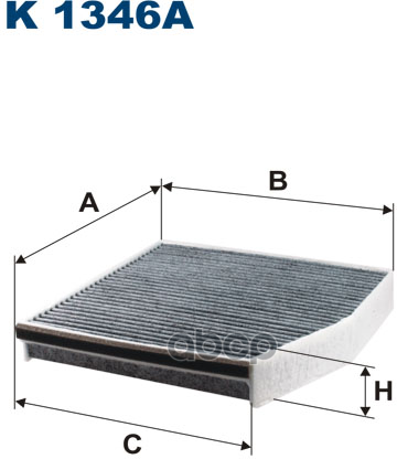 Фильтр Салона Mercedes Filtron арт. K1346A