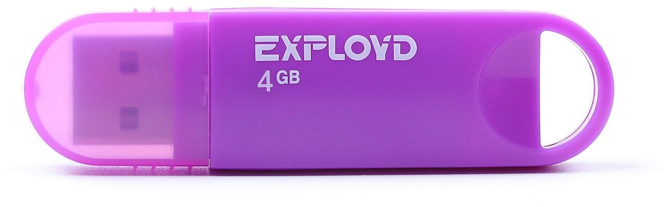 Флеш-накопитель USB 4GB Exployd 570 пурпурный