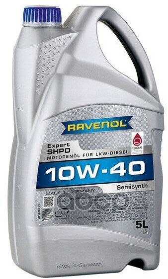 Ravenol Моторное Масло 10w-40 (5л) (Второй Номер 4014835725850)