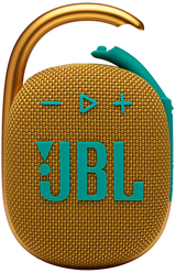 Портативная акустика JBL Clip 4, 5 Вт, желтый