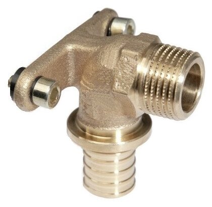 Угольник REHAU настенный с наружной резьбой 20-R 3/4 RX+ - фото №1
