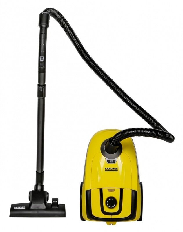 Пылесос Karcher VC 2 EU 700Вт желтыйчерный