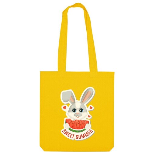 фото Сумка шоппер us basic, желтый