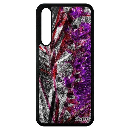 фото Чехол хуавей p20 про экзотик флора рисунок utaupia