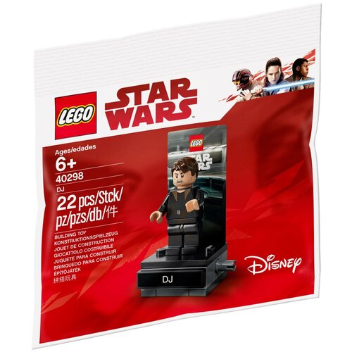 Конструктор LEGO Star Wars 40298 Диджей, 22 дет. набор звёздные войны кружка последние джедаи 3d puzzle 500 элементов