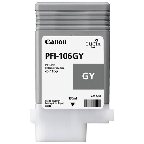 Картридж Canon PFI-106GY Grey/Серый