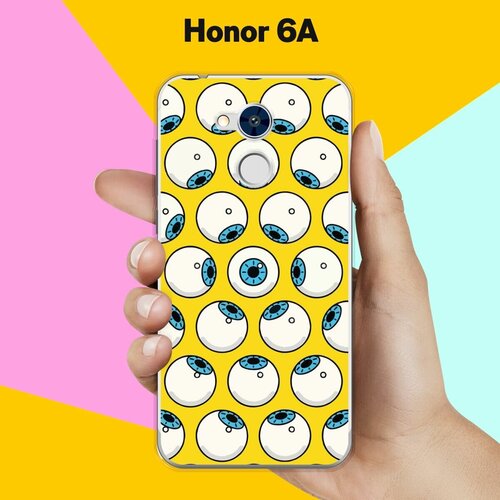 Силиконовый чехол на Honor 6A Глаза / для Хонор 6А силиконовый чехол на honor 6a шторм для хонор 6а