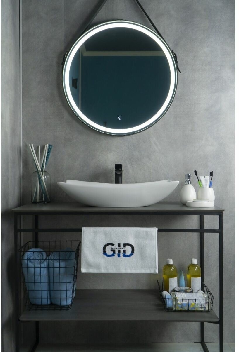 Раковина Gid N9176 белая - фото №4
