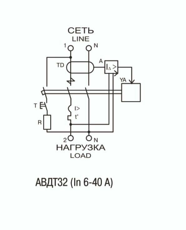 MAD22-5-010-C-30 Автоматический выключатель дифференциального тока однополюсный + нейтраль C10 А 30 мА (тип A, 6 кА) IEK - фото №7