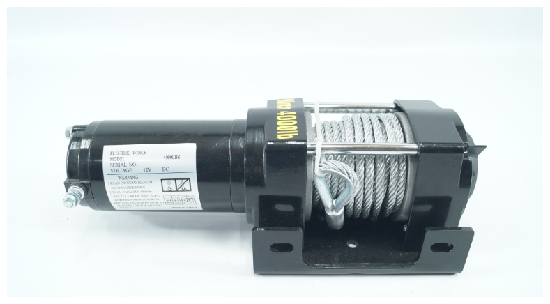 Лебедка электрическая 12V Electric Winch 4000lbs / 1814 кг стальной трос