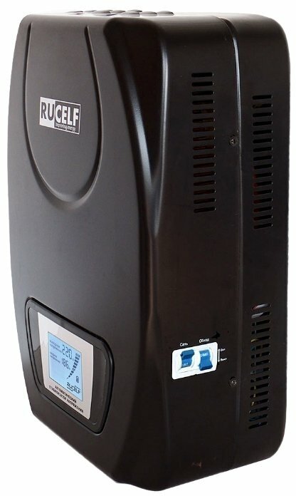 Стабилизатор напряжения Rucelf SDWII-12000-L black