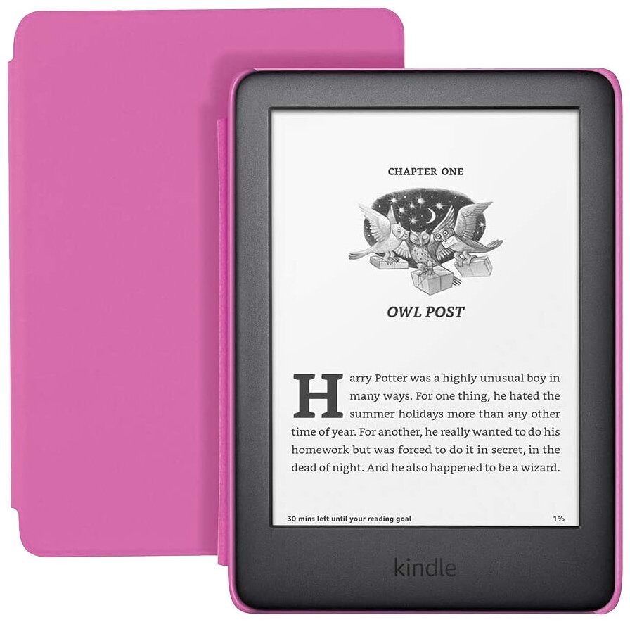 Электронная книга Amazon Kindle Kids Pink